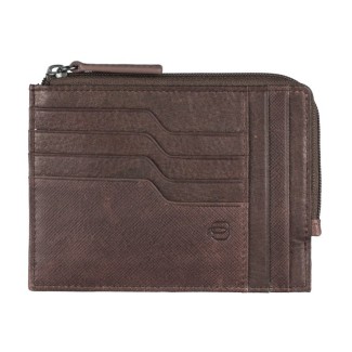 Bustina uomo pelle marrone - PU1243S73-M