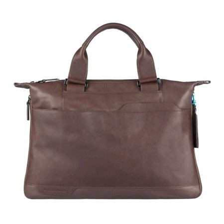 Piquadro expandable,slim computer portfolio briefcase - CA1618S73/M
