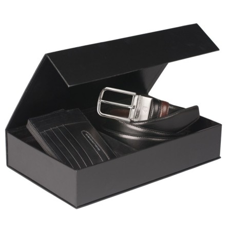 Geschenkbox mit Brieftaschen und Gürtel Mann-CUBOX04C11/NM
