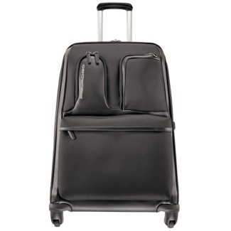 Piquadro Globe Schwarz Allrad Trolley-BV2047GL/N