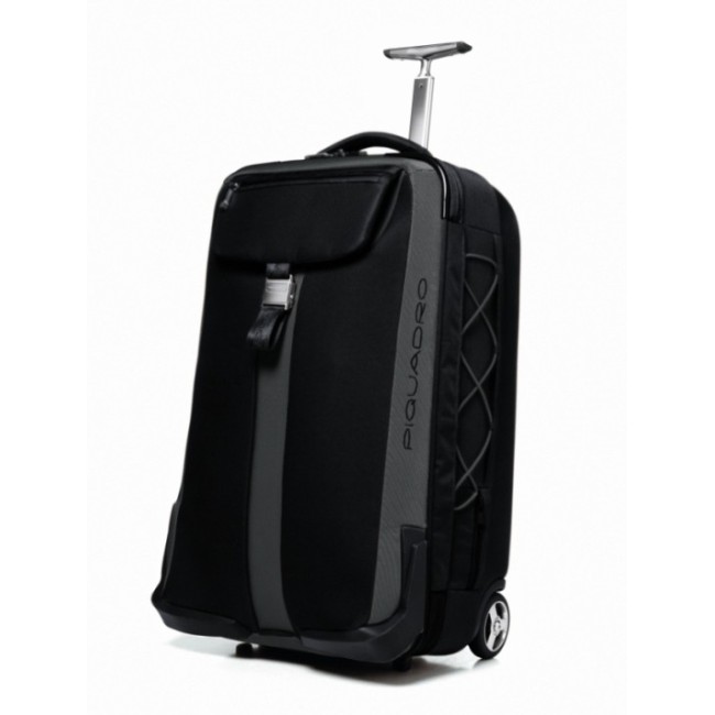 Piquadro Trolley Voyager grande con portabiti - BV1379TR/NG