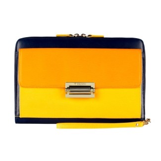 Piquadro Flap over clutch bag iPad®/iPad®Air - AC3260SO1/BLU