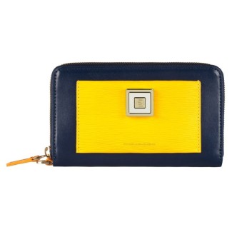 Piquadro portafogli donna linea Aurea - AC3131SO1-BLU