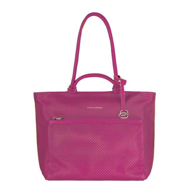 Piquadro horizontale Tasche Fuchsia-BD3305S75/war