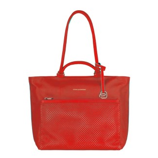 Piquadro  tote bag with front pocket red - BD3305S75/R