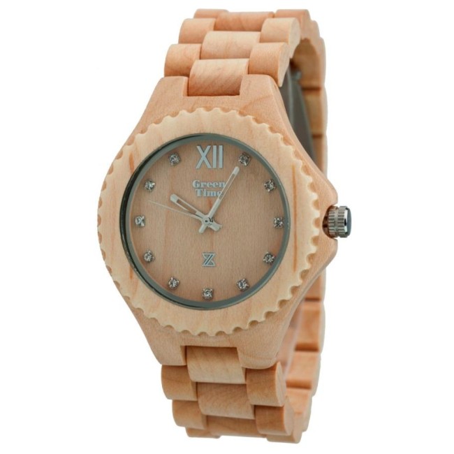 Orologio Green Time by Zzero in legno acero naturale - ZW003B