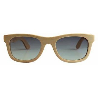 Unisex Sonnenbrille Green Time von Ahorn Holz Zzero