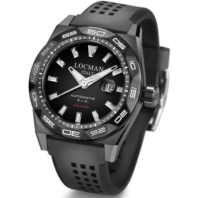 Orologio Locman Stealth Sub300 automatico PVD nero