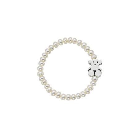 Pearls bracelet Tous Bear in silver - 615904630