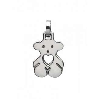 Ciondolo Tous Bear orsetto con cuore in argento