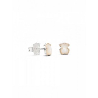 Tous earrings Color line in silver and mother of pearl