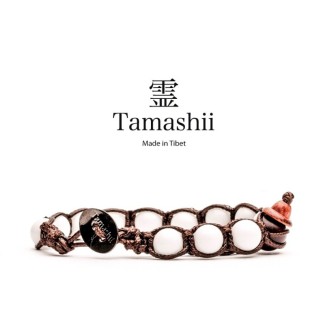 Bracciale Tamashii talismano Agata Bianca