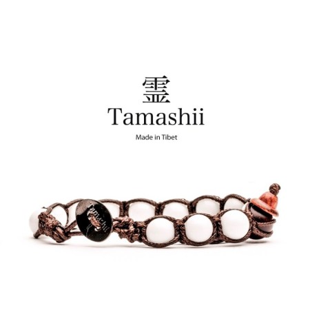 Tamashii weißer Achat Talisman Armband