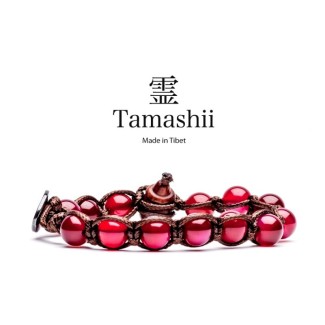 Bracciale Tamashii talismano Agata Rossa