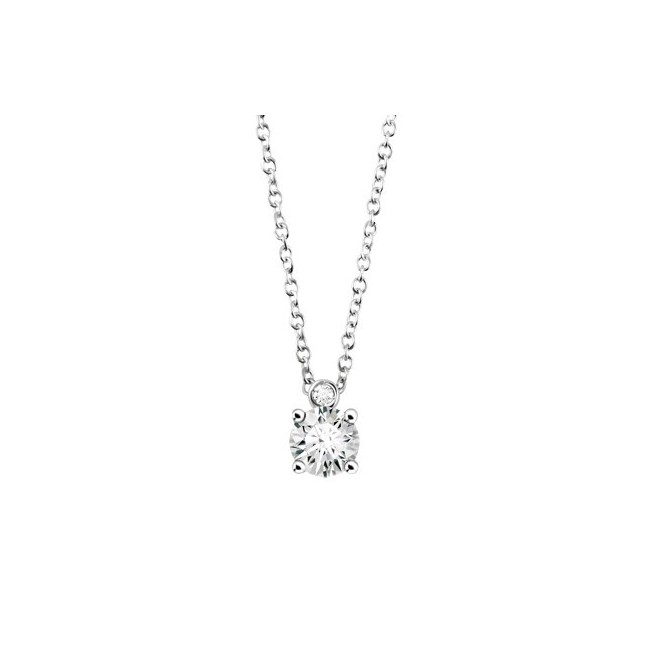 Collana punto luce Salvini HRD Anversa in oro e diamanti ct. 0,30G