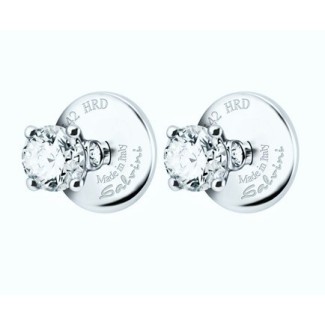 Beleuchtung, Ohrringe Salvini HRD Antwerpen ct Diamanten und Gold. 0, 62G