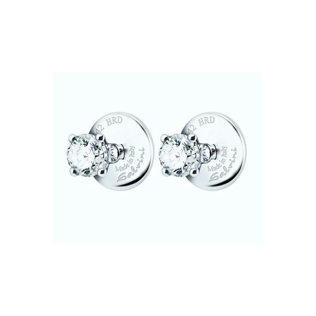 Light Points earrings Salvini HRD Antwerp in gold and diamonds ct. 0,62G