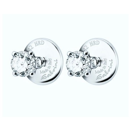 Light Points earrings Salvini HRD Antwerp in gold and diamonds ct. 0,62G