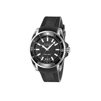 Gucci Herren Leder XL Quarz Dive