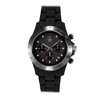 Orologio Toy Watch Velvety Chrono nero - VVCM01BK
