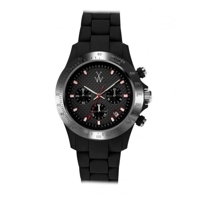 Watch Toy Watch Velvety Chrono color black - VVCM01BK
