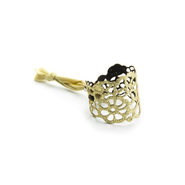 Keine Sorge Armband gold Glitter Armadillo Reifen