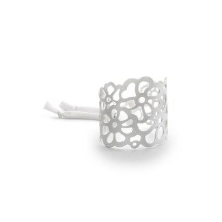 Bracciale Niente Paura Tatù bianco gomma