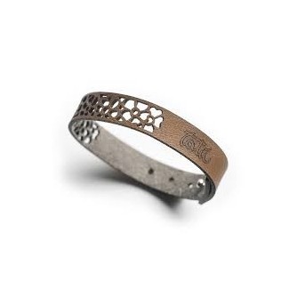 Bracciale Niente Paura Tatù Lui & Lei Cuoio marrone