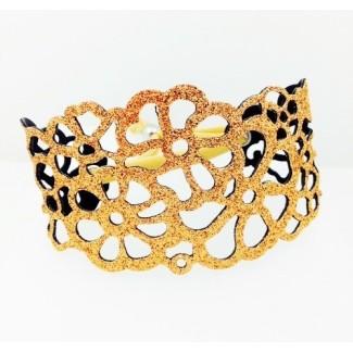 Keine Sorge-Armband in Rosa gold Armadillo Reifen