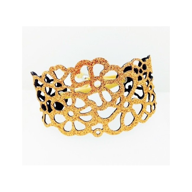 Bracciale Niente Paura Tatù in gomma Oro Rosa