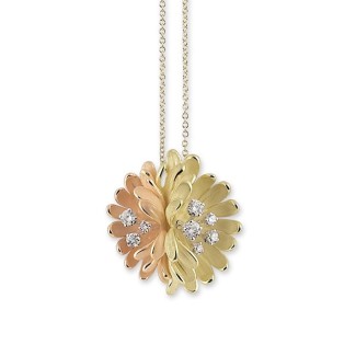 Collana Annamaria Cammilli Begonia2 in oro e brillanti - GPE1699R