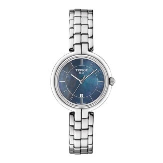 Tissot watch Flamingo woman blue dial - T0942101112100