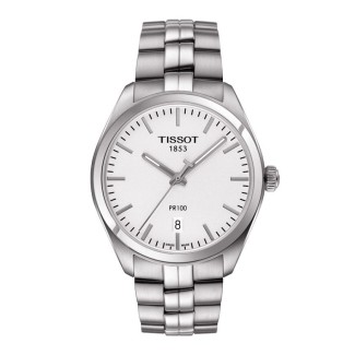 Watch Tissot PR100 Quartz Gent man silver - T1014101103100