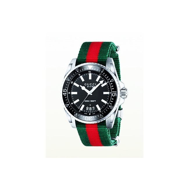 Gucci watch Dive Quartz Extra Large for man - YA136206