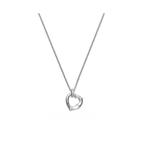 Collana Bamboo Gucci cuore in argento - YBB39339500100U