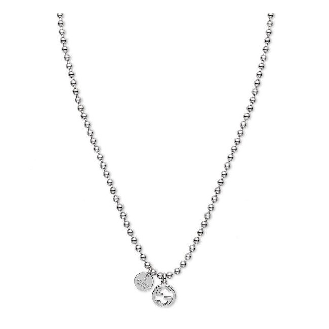 Collana Gucci Boule logo e charm in argento - YBB39099200100U