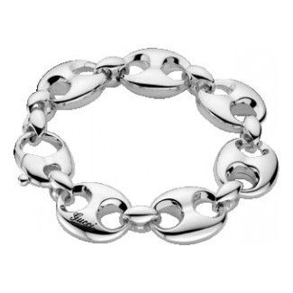 Gucci bracelet line Marina chain wide silver - YBA325831001018
