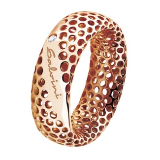 Anello Salvini Golden Cage oro rosè con diamante  - 20064610
