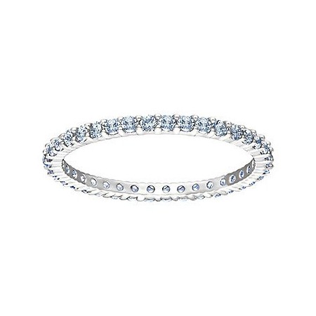 Anello Vittore Swarovski fascia veretta cristalli - 5142382