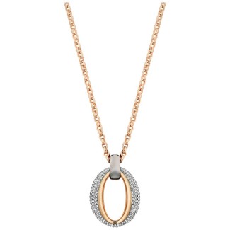 Swarovski Crystal pendant necklace gold Circlet-5,142,818