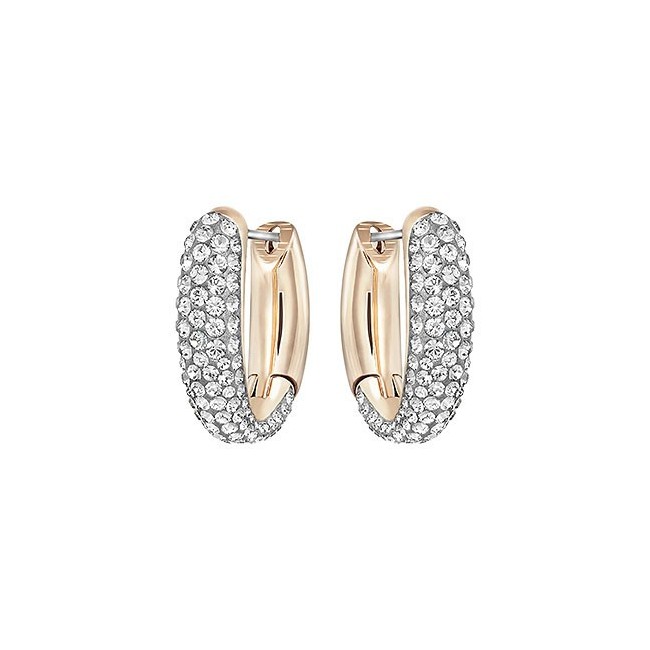 Swarovski Circlet Small Hoop Pierced Earrings