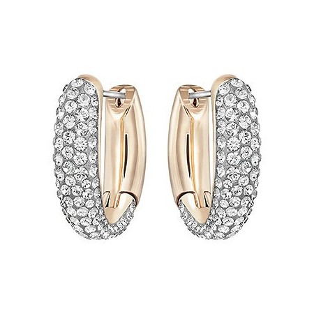 Swarovski Circlet Small Hoop Pierced Earrings