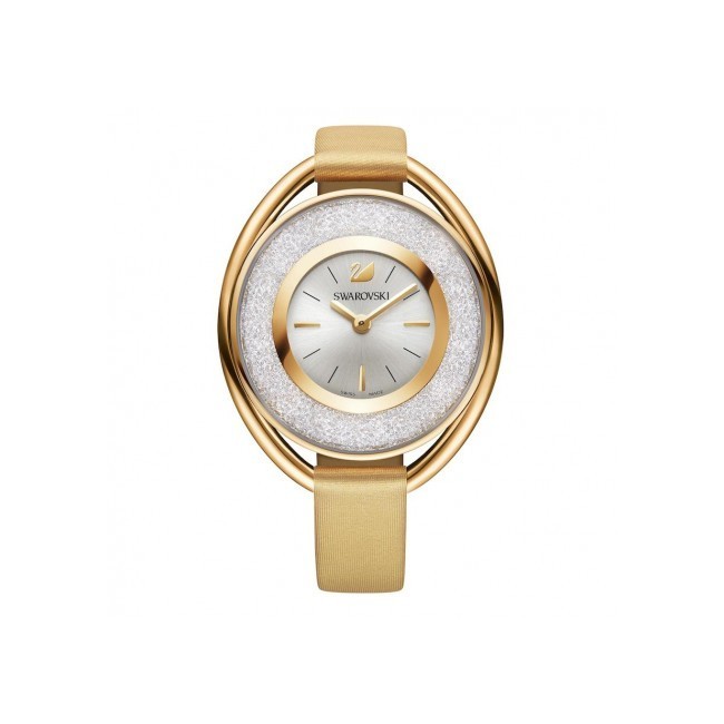 Swarovski Crystalline Oval Gold Tone Watch - 5158972