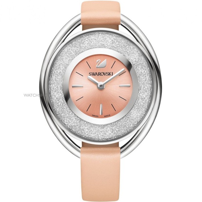 Swarosvki Crystalline Oval Light Rose Watch - 5158546