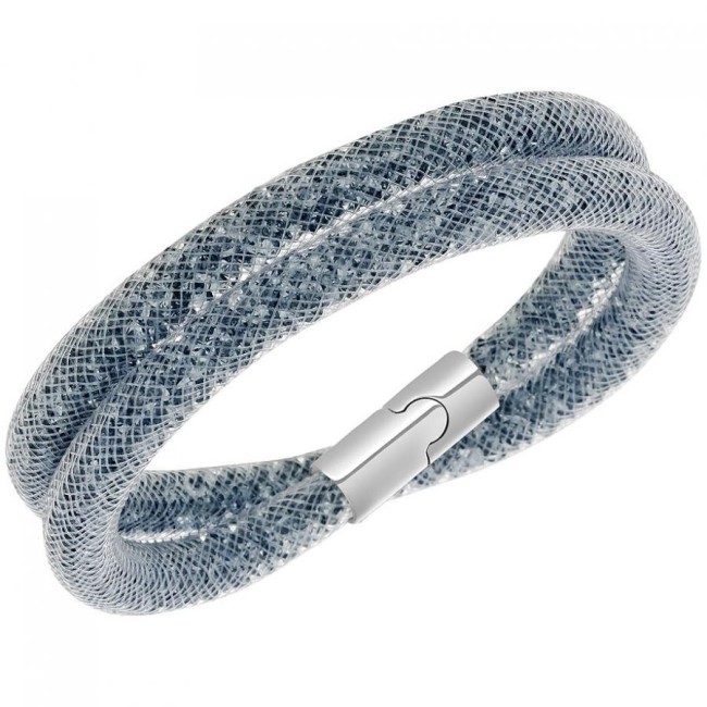 Bracciale Stardust Blush Blue Double azzurro chiusura argento - 5169592