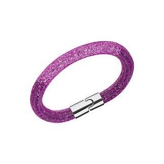 Stardust Swarovski Armband lila Farbverlauf Silber