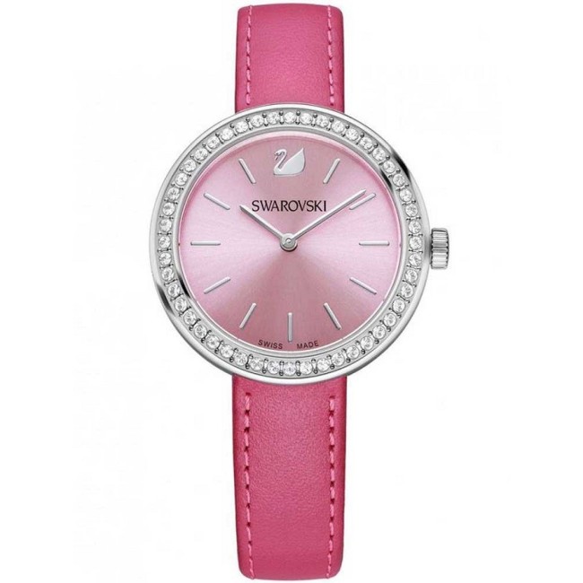 Orologio Swarovski Daytime quarzo rosa e pelle - 5130547