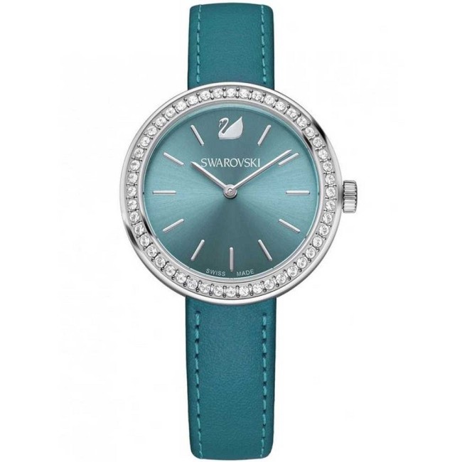 Orologio Swarovski Daytime quarzo verde e pelle - 5130547