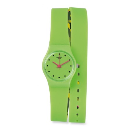Swatch CAMOVERT watch grün doppelte Gesicht-LG128