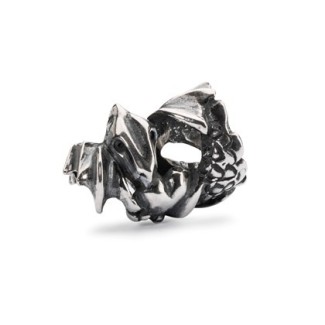 Love Dragon Trollbeads beads silver - TAGBE-20112